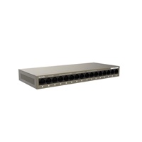 Tenda TEG1016M - 16-port Gigabit Ethernet Switch, 10/100/1000 Mbps, Fanless, Kov