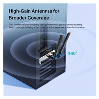 TP-Link Archer TX55E WiFi6 PCIe adapter (AX3000,2,4GHz/5GHz,Bluetooth5.2)