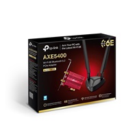 TP-Link Archer TXE75E WiFi6E PCIe adapter (AXE5400,2,4GHz/5GHz/6GHz,Bluetooth5.2)