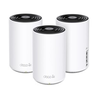 TP-Link Deco XE75(3-pack) WiFi6E Mesh (AXE5400, 2,4GHz/5GHz/6GHz,3xGbELAN/WAN)