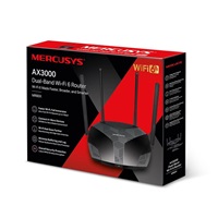 MERCUSYS MR80X WiFi6 router (AX3000,2,4GHz/5GHz, 3xGbELAN,1xGbEWAN)