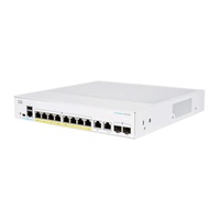 Cisco switch CBS350-8P-2G-EU (8xGbE,2xGbE/SFP combo,8xPoE+,67W,fanless) - REFRESH