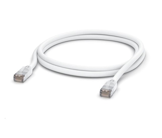 UBNT UACC-Cable-Patch-Outdoor-2M-W, Outdoor UniFi Patch kabel, 2m, Cat5e, bílá