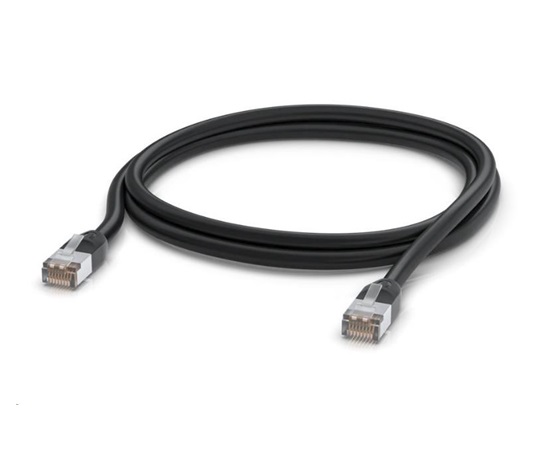 UBNT UACC-Cable-Patch-Outdoor-2M-BK, Outdoor UniFi patch cable, 2m, Cat5e, černý