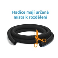 Marimex hadice v metráži 5/4" (32 mm) - balení 5 m (černá)