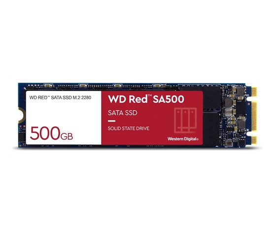 BAZAR - WD RED SSD 3D NAND WDS500G1R0B 500GB M.2, (R:560, W:530MB/s) - Poškozený obal (Komplet)