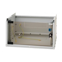 TRITON 19" jednodílný rozvaděč 6U/400mm, černý, rozložený flatpack