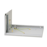 TRITON 19" jednodílný rozvaděč 6U/400mm, černý, rozložený flatpack