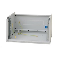 TRITON 19" jednodílný rozvaděč 9U/400mm, černý, rozložený flatpack