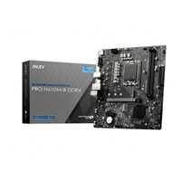 BAZAR - MSI MB Sc LGA1700 PRO H610M-B DDR4, Intel H610, 2xDDR4, 1xHDMI, 1xVGA, mATX - Po opravě (Bez příšlušenství)