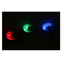 EUROCASE ventilátor RGB 120mm (FullControl spot Led), set 3ks + controller