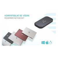 i-tec Thunderbolt 3/USB-C Dual 4K Dock.St. + USB-C to DisplayPort Cable (1,5 m) + PD 60W