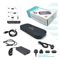 i-tec Thunderbolt 3/USB-C Dual 4K Dock.St. + USB-C to DisplayPort Cable (1,5 m) + PD 60W