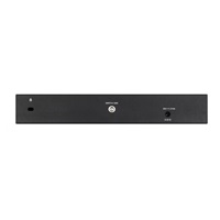 D-Link DGS-1210-08P 10-port Gigabit Smart PoE Switch, 8x GbE PoE+, 2x SFP, PoE 65W, fanless