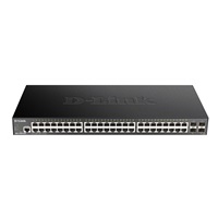 D-Link DGS-1250-52X 52-port Gigabit Smart Switch, 48x GbE, 4x SFP+