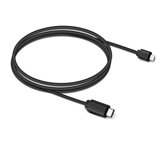 AVACOM datový a nabíjecí kabel USB Type-C - Micro USB, 100cm, černá