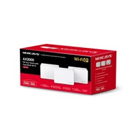 MERCUSYS Halo H80X(3-pack) WiFi6 Mesh (AX3000,2,4GHz/5GHz,3xGbELAN/WAN)
