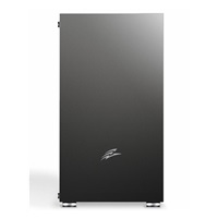EVOLVEO M4, case mATX, 1x120mm PWM ventilátor, průhledná bočnice, černá