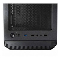 EVOLVEO M5, case mATX, průhledná bočnice, černá