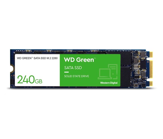 WD GREEN SSD WDS240G3G0B 240GB M.2 SATA, (R:545)