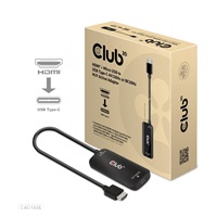 Club3D Adaptér HDMI + Micro USB na USB-C 4K120Hz/8K30Hz, Active Adapter M/F