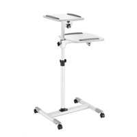 MANHATTAN vozík pro projektor/laptop, šedo-bílá