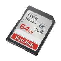SanDisk SDXC karta Ultra 64GB (140MB/s)