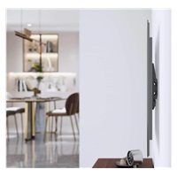 MANHATTAN Nástěnný držák TV (23" - 43"), ultra tenký design, černá