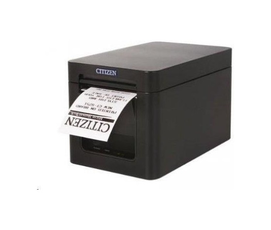 Citizen CT-E651, 8 dots/mm (203 dpi), cutter, USB, USB Host, Lightning, black