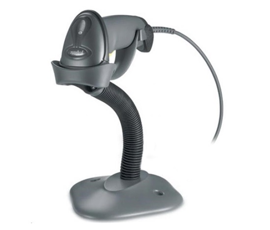 Zebra LS2208, 1D, SR, multi-IF, kit (KBW), anthracite