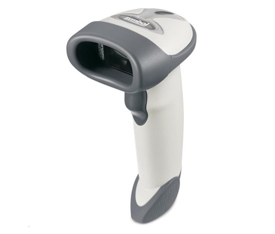 Zebra LS2208, 1D, SR, multi-IF, kit (USB), light grey