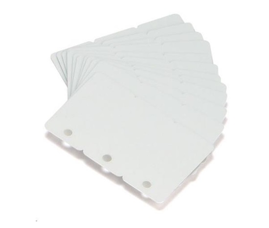 Zebra plasic cards, pacck of 500