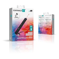 CONNECT IT laserové ukazovátko (AAA baterie), černá