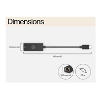 HP USB-C to RJ45 Adapter EURO - ADAPTER