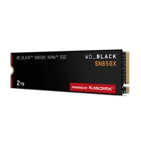 WD BLACK SSD NVMe 2TB PCIe SN850X Powered by SanDisk, Gen4, (R:7300, W:6600MB/s)