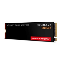 WD BLACK SSD NVMe 4TB PCIe SN850X Powered by SanDisk, Gen4, (R:7300, W:6600MB/s)
