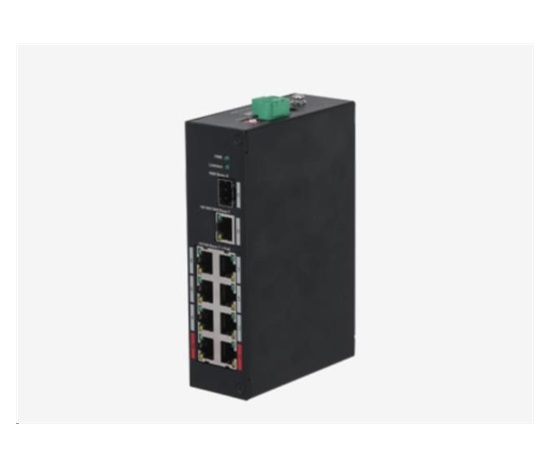 Dahua PFS3110-8ET-96-V2, 10portový neřízený stolní přepínač s 8portovým PoE