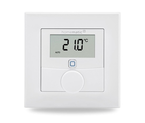 Homematic IP Nástěnný termostat se senzorem vlhkosti