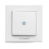Homematic IP  Nástěnný dálkový ovladač - 2 tlačítka - HmIP-WRC2