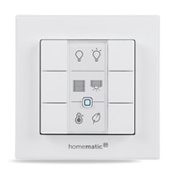 Homematic IP  Nástěnný dálkový ovladač - 6 tlačítek - HmIP-WRC6