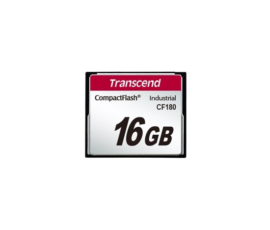 TRANSCEND CompactFlash Card CF180I, 256MB, SLC mode WD-15, Wide Temp.