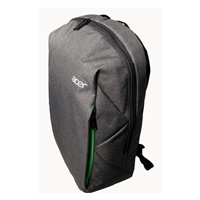 ACER urban backpack, grey & green, 15.6"