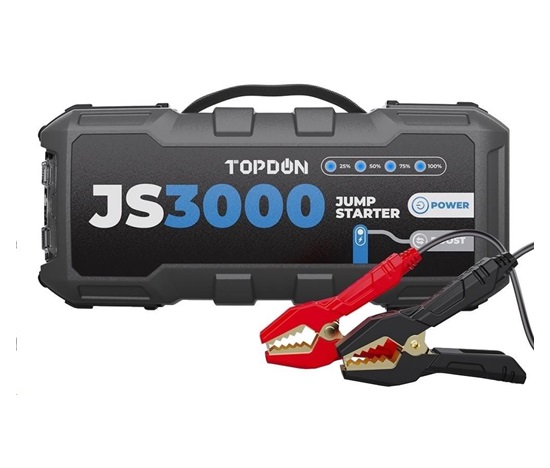 TOPDON Car Jump Starter JumpSurge 3000, 24000 mAh