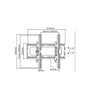 Sklopný držák na velké televize Fiber Novelty FN-2