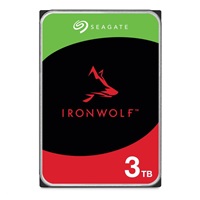 SEAGATE HDD 3TB IRONWOLF (NAS), 3.5", SATAIII, 5400 RPM, Cache 256MB