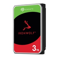 SEAGATE HDD 3TB IRONWOLF (NAS), 3.5", SATAIII, 5400 RPM, Cache 256MB