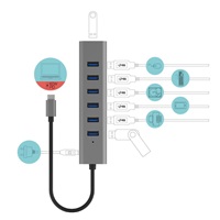 i-tec USB-C Charging Metal HUB 7 Port