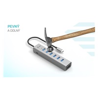 i-tec USB-C Charging Metal HUB 7 Port