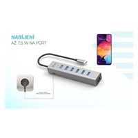 i-tec USB-C Charging Metal HUB 7 Port
