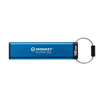 Kingston Flash Disk IronKey 16GB Keypad 200 encrypted USB flash drive